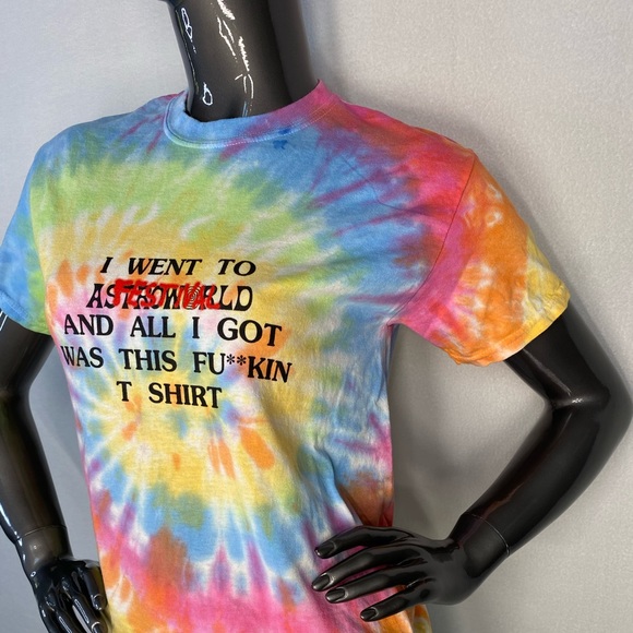 Travis Scott ASTROWORLD TOUR  T-shirt - Picture 5 of 9